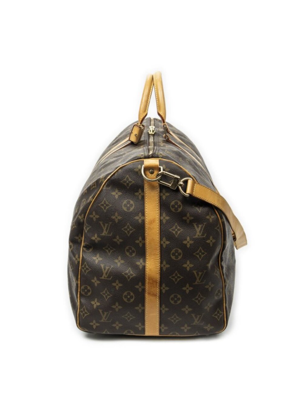 Louis Vuitton Keepall Bandouliere Brown Monogram Canvas - Picture 13 of 15